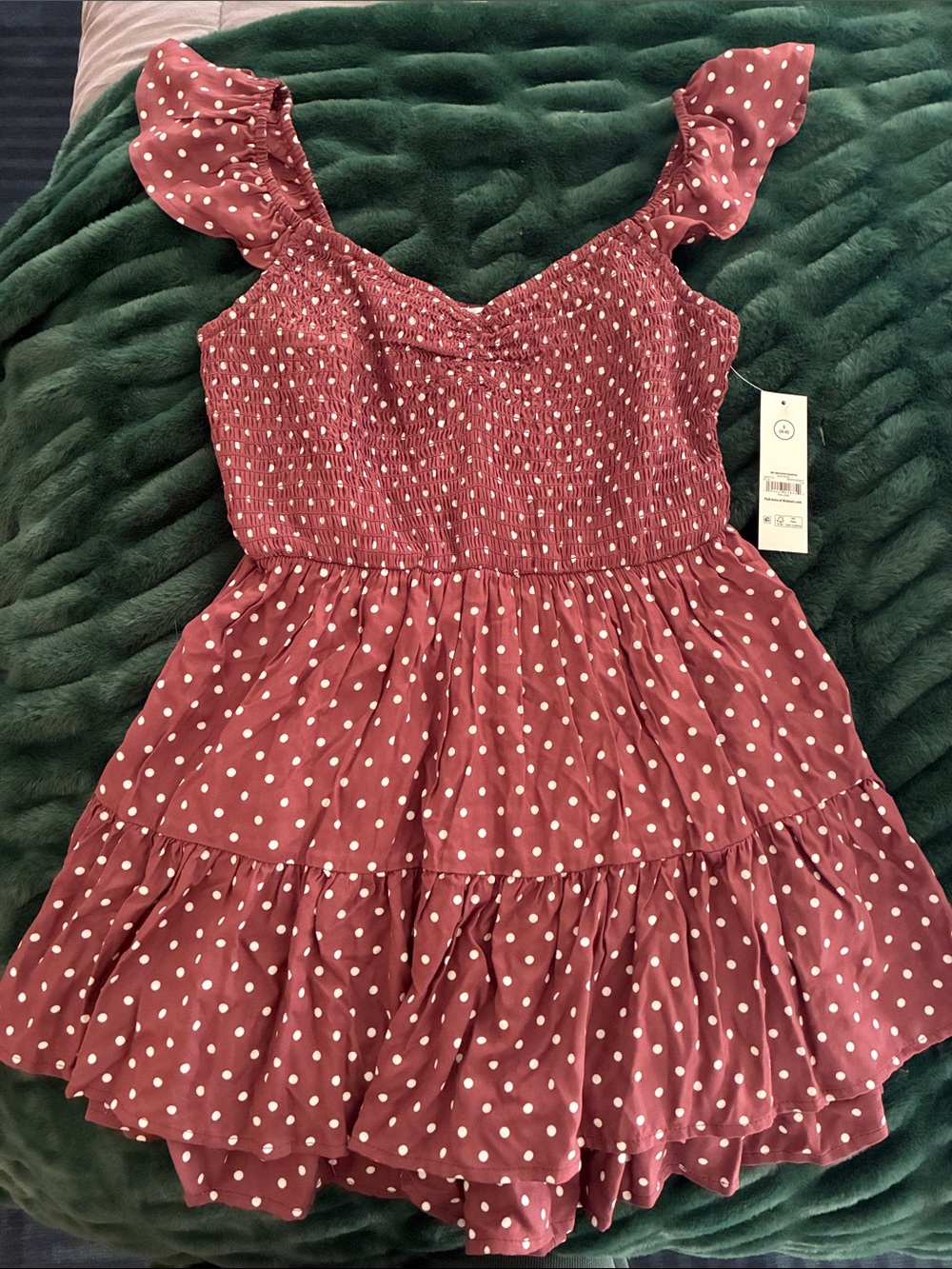 Smocked romper